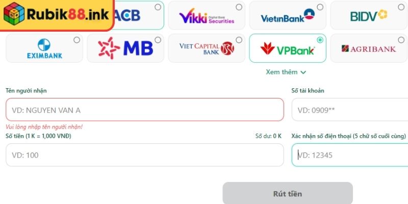 Một số vấn đề hay gặp khi thực hiệu chuyển vốn