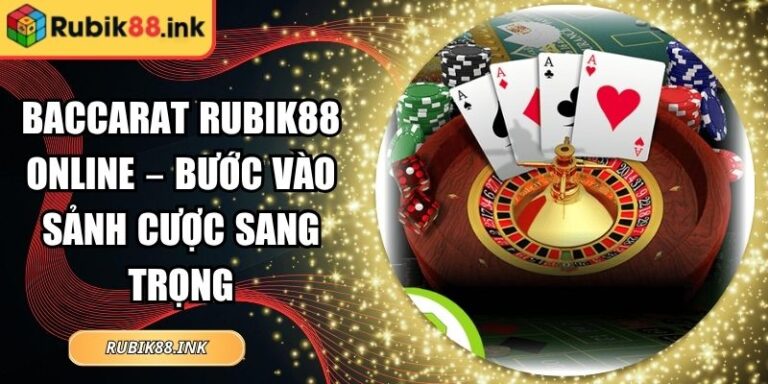 Baccarat Rubik88 online